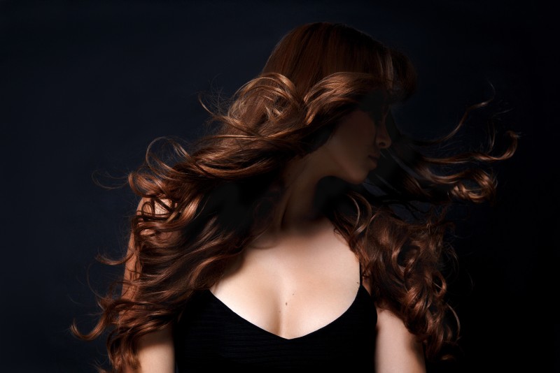 Hair that flies