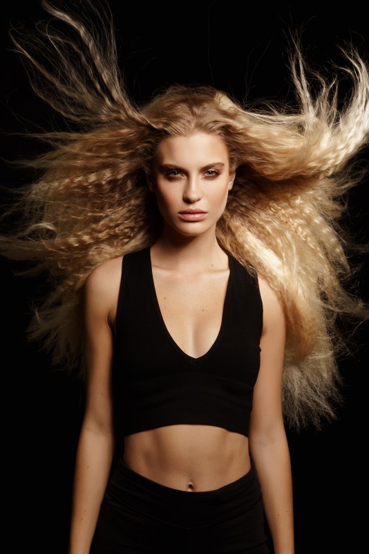 Hair that flies