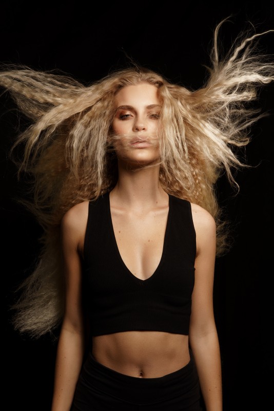 Hair that flies