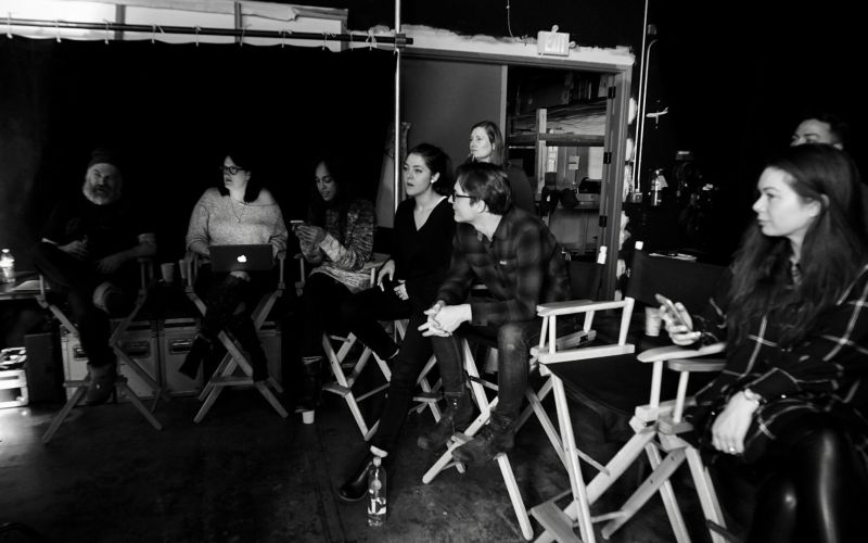 Behind the scenes