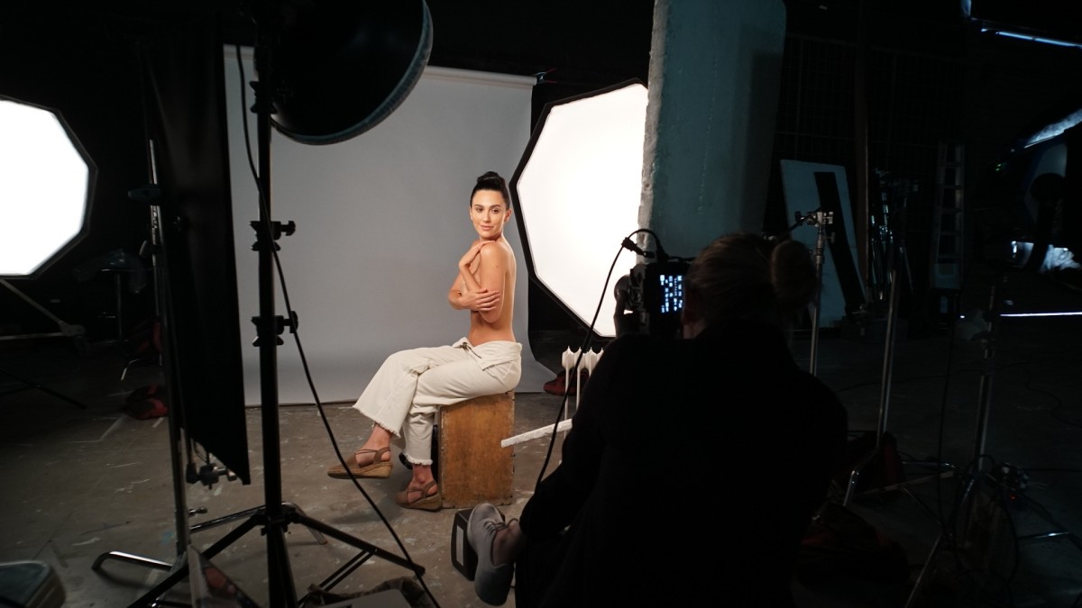 Behind the scenes studio