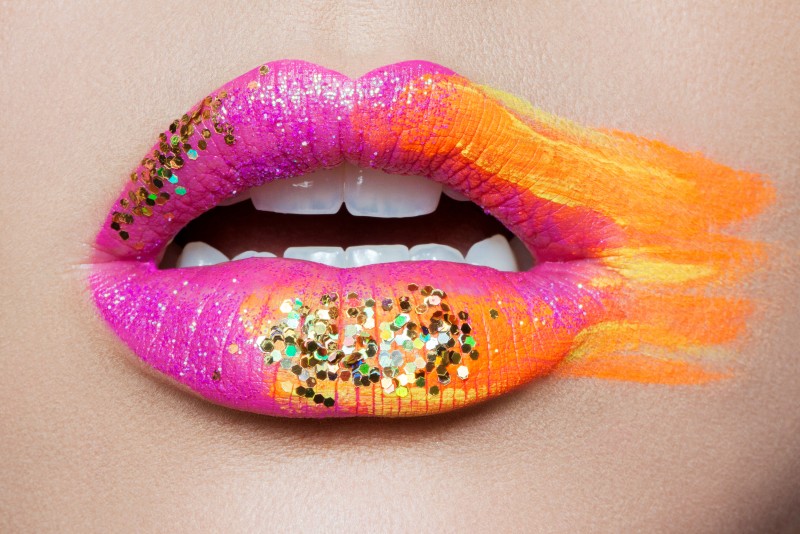 just lips