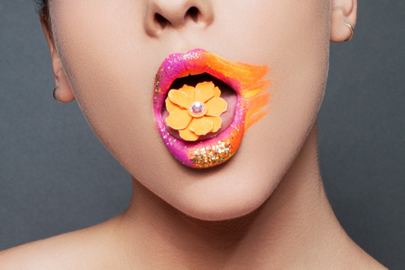 just lips
